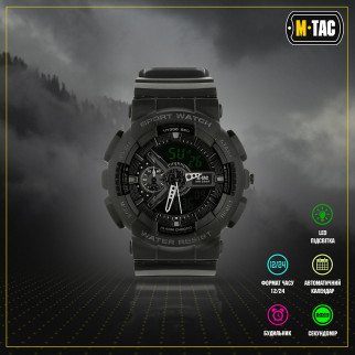  Годинник M-Tac sport black - Інтернет-магазин спільних покупок ToGether