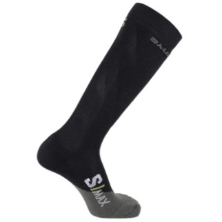 Шкарпетки гірськолижні Salomon S-MAX black/ebony (LC124960056) - Інтернет-магазин спільних покупок ToGether