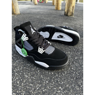 Кроссовки Nike SB Air Jordan Retro 4 (black / white)   - Інтернет-магазин спільних покупок ToGether