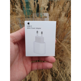 Мережевий зарядний пристрiй Apple iPhone USB-C 20W Premium quality original series 1:1 білий - Інтернет-магазин спільних покупок ToGether
