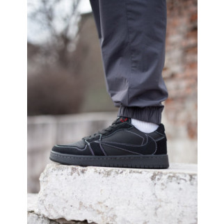 Чоловічі кросівки Nike Air Jordan 1 Retro Low Travis Scott Black Phantom - Інтернет-магазин спільних покупок ToGether