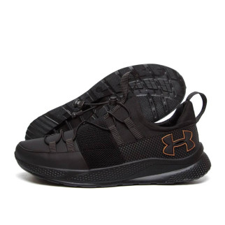 Чоловічі шкіряні демісезонні кросівки Under Armour чорні - Інтернет-магазин спільних покупок ToGether