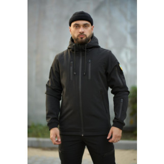 Куртка чоловіча "Reef" Intruder чорна з шевроном - Інтернет-магазин спільних покупок ToGether