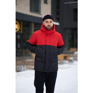 Демісезонна куртка Waterproof Intruder червоно-чорна - Інтернет-магазин спільних покупок ToGether