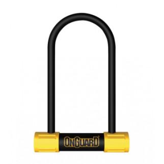Велозамок Onguard U-lock 8010 BULLDOG STD 115x230 Чорний з жовтим LCK-33-09 - Інтернет-магазин спільних покупок ToGether