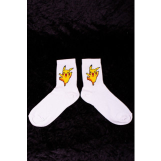 Шкарпетки Without Пикачу 36-44 White - Інтернет-магазин спільних покупок ToGether