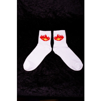 Шкарпетки Without Пламя 36-44 White - Інтернет-магазин спільних покупок ToGether