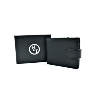 Чоловічий шкіряний гаманець 11,5 х 9,5 х 2,5 см Чорний wtro-210 - Інтернет-магазин спільних покупок ToGether