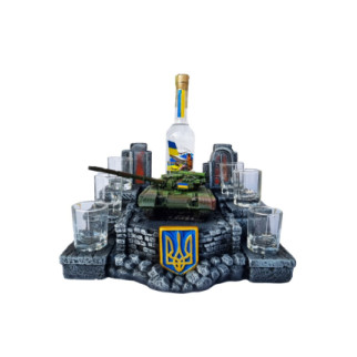  Декоративная подставка "Український танк Т-64 БВ" №2 - Інтернет-магазин спільних покупок ToGether