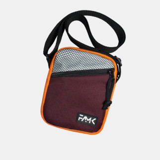 Женская сумка через плечо МСR4 бордовая/серая - Інтернет-магазин спільних покупок ToGether