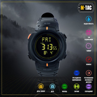 M-Tac годинник тактичний з компасом black - Інтернет-магазин спільних покупок ToGether