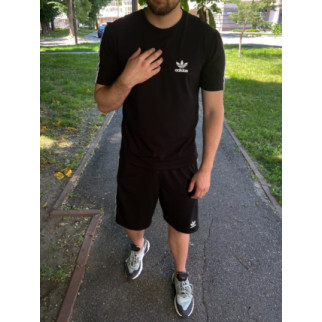 Комплект чорний лілія шорти + футболка - Інтернет-магазин спільних покупок ToGether