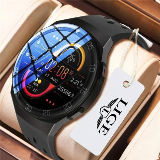 Чоловічий смарт годинник Smart Watch LigeBlack, чорний - Інтернет-магазин спільних покупок ToGether