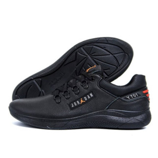 Шкіряні кросівки Jordan чорні - Інтернет-магазин спільних покупок ToGether