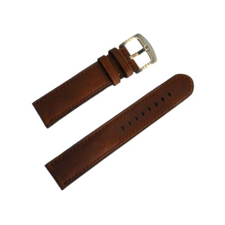 Шкіряний ремінець для чоловічого наручного годинника коричневий - Інтернет-магазин спільних покупок ToGether