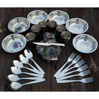 Комплект посуду для 6 осіб камуфляж  - Інтернет-магазин спільних покупок ToGether