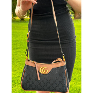Жіноча сумка Gucci Aphrodite Shoulder Bag Brown \ black - Інтернет-магазин спільних покупок ToGether