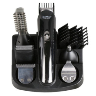 Машинка тример для стриження волосся KEMEI KM-600 (11 В 1 + Підставка) - Інтернет-магазин спільних покупок ToGether