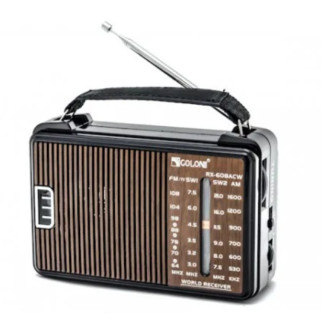 Радіоприймач Golon RX-608ACW AM/FM/TV/SW1-2 5-ти хвильовий - Інтернет-магазин спільних покупок ToGether