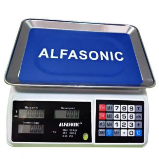 Ваги торговельні Alfasonik TS-P6416 до 50 кг - Інтернет-магазин спільних покупок ToGether
