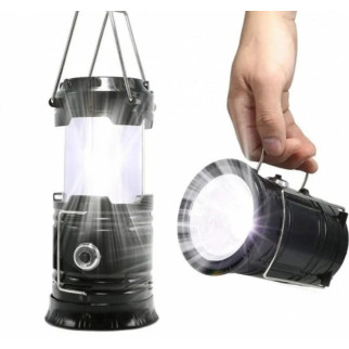 Кемпінгова LED лампа X-BAIL BL-5800 з ліхтариком та сонячною панеллю - Інтернет-магазин спільних покупок ToGether