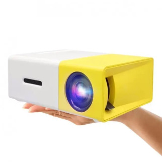 Проектор мультимедійний UKC YG-300 з динаміком White Yellow  Опис - Інтернет-магазин спільних покупок ToGether