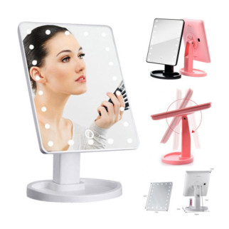 Дзеркало настільне з підсвічуванням LED для нанесення макіяжу – сенсорне керування, бренд Large Led Mirror - Інтернет-магазин спільних покупок ToGether