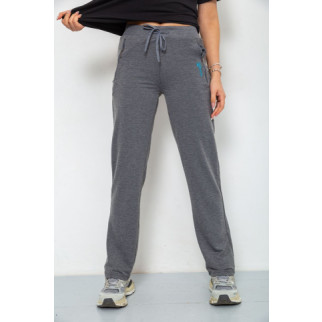 Спортивні штани жіночі, колір світло-сірий, 244R513 - Інтернет-магазин спільних покупок ToGether