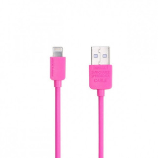 Lightning кабель 1 м Light рожевий Remax RC-006i - Інтернет-магазин спільних покупок ToGether