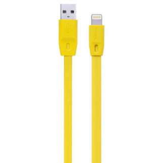 Lightning кабель 1 м Speed жовтий Remax RC-001i - Інтернет-магазин спільних покупок ToGether