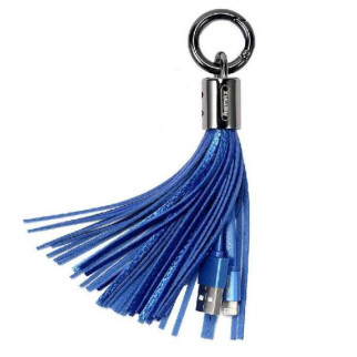 Lightning кабель Tassel Ring RC-053 0.15 m blue Remax 303603 - Інтернет-магазин спільних покупок ToGether