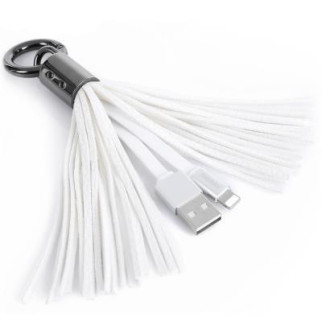 Lightning кабель Tassel Ring RC-053 0.15 m white Remax 303602 - Інтернет-магазин спільних покупок ToGether
