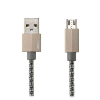 Micro USB кабель 1 м Gefon Remax RC-110m-Silver - Інтернет-магазин спільних покупок ToGether