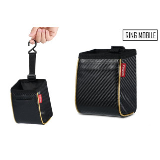 Автомобільний тримач Remax Car Seat Storage Bag CS-02 black carbon - Інтернет-магазин спільних покупок ToGether