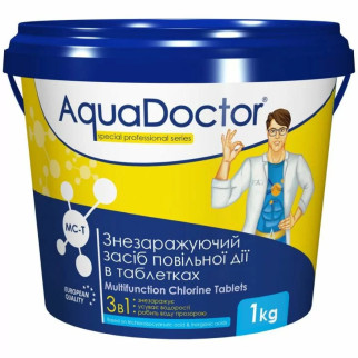 Хімія для басейну  AquaDoctor MC-T 1 кг (таблетки по 200 г) - Інтернет-магазин спільних покупок ToGether
