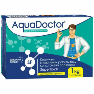 Хімія для басейну Коагулюючий засіб в картушах AquaDoctor Superflock - Інтернет-магазин спільних покупок ToGether