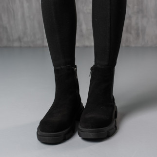Черевики жіночі Fashion Hoofy 3846 37 розмір 24 см Чорний - Інтернет-магазин спільних покупок ToGether