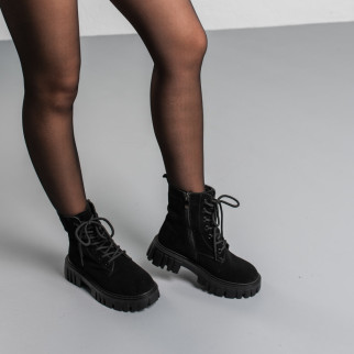 Черевики жіночі Fashion Pip 3807 39 розмір 25 см Чорний - Інтернет-магазин спільних покупок ToGether