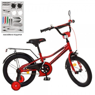 Велосипед дитячий Profi Prime Y18221-1 18 дюймів червоний - Інтернет-магазин спільних покупок ToGether