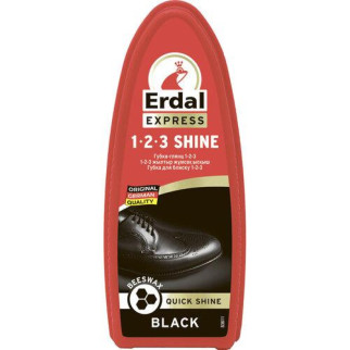 Губка для блиску Erdal Extra Shine Black Чорна 4001499160738 50 г - Інтернет-магазин спільних покупок ToGether