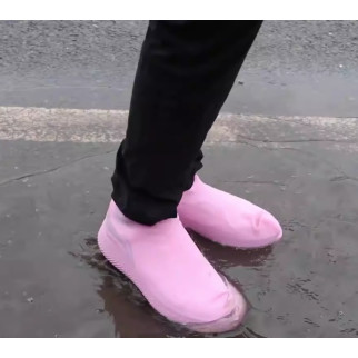 Дощовик чохол для взуття 11651 S 28-32 р рожевий - Інтернет-магазин спільних покупок ToGether