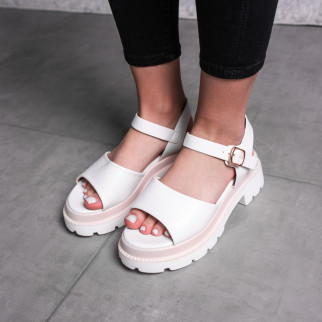 Жіночі сандалі Fashion Ellie 3659 40 розмір 25,5 см Білий - Інтернет-магазин спільних покупок ToGether