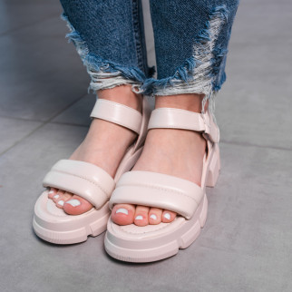 Жіночі сандалі Fashion Tubby 3635 38 розмір 24,5 см Бежевий - Інтернет-магазин спільних покупок ToGether