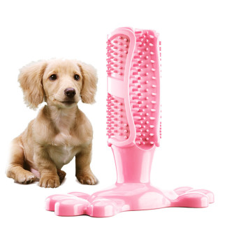 Іграшка для чищення зубів для собак 11502 12.6х9х4 см рожева - Інтернет-магазин спільних покупок ToGether