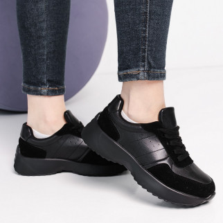 Кросівки жіночі Fashion Chris 3894 36 розмір 23 см Чорний - Інтернет-магазин спільних покупок ToGether