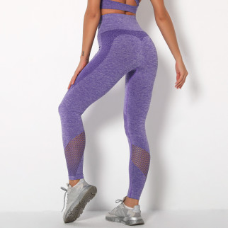 Легінси жіночі спортивні 9668 S фіолетові - Інтернет-магазин спільних покупок ToGether
