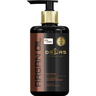Маска для волосся Dalas Cosmetics з екстрактом журавлини та аргановим маслом 141545 900 мл - Інтернет-магазин спільних покупок ToGether