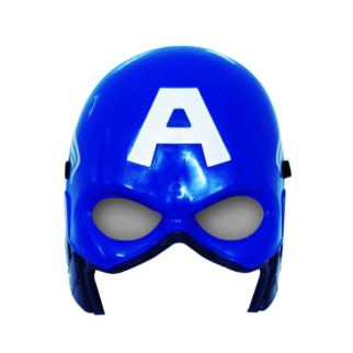 Маска карнавальна світиться Капітан Америка 10031 синя - Інтернет-магазин спільних покупок ToGether