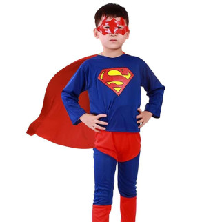 Маскарадний костюм Супермен зростання 110 см 5191-S - Інтернет-магазин спільних покупок ToGether