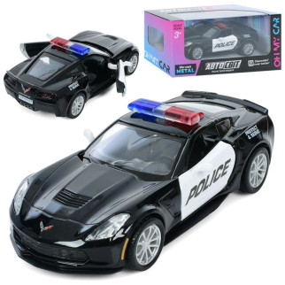 Машинка поліцейська інертна Auto Mir Chevrolet Corvette Grand Sport AS-3135 12 см - Інтернет-магазин спільних покупок ToGether
